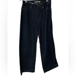 Woman  Land End  Blue Jeans